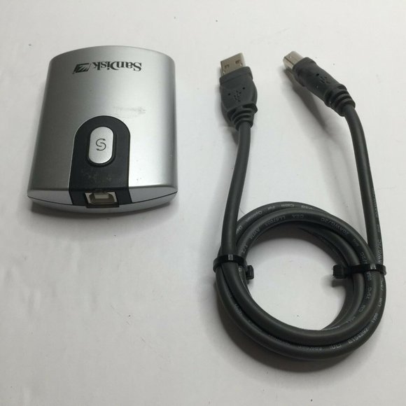 SanDisk ImageMate SDDR-99 V4 5-in-1 USB 2.0 Memory Card Reader USB Cord - Picture 6 of 8